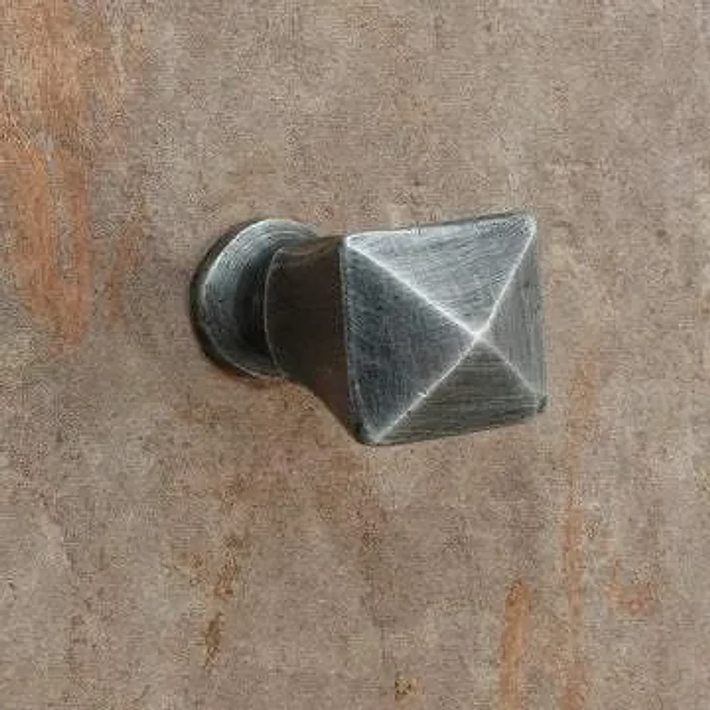 Hand Forged Iron Cabinet Knob - Metals & Alloys by The Hardware Hut