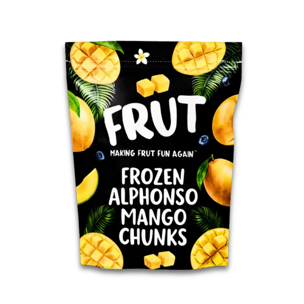FRUT IQF Alphonso Mango Chunks 1kg - Food & Agriculture by Sumukham Enterprise LLP