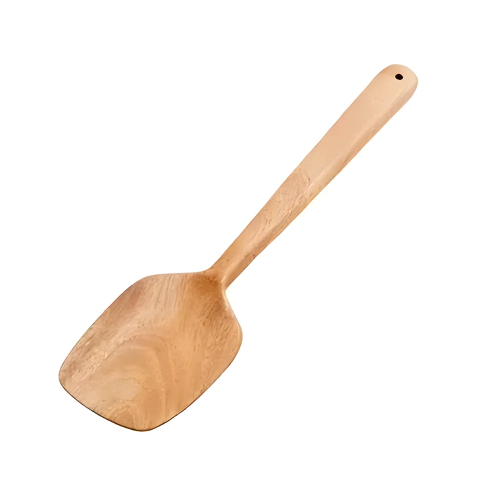 250 Mm Neem Wood Rice Ladle - Home & Kitchen by Dakshatam Enterprises Pvt. Ltd.