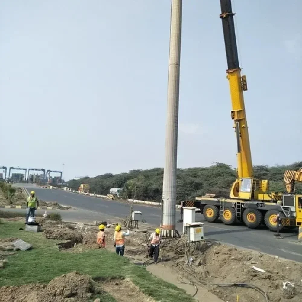 30 Meter High Mast Lighting Pole - Construction & Building Materials by Frisson Globalize