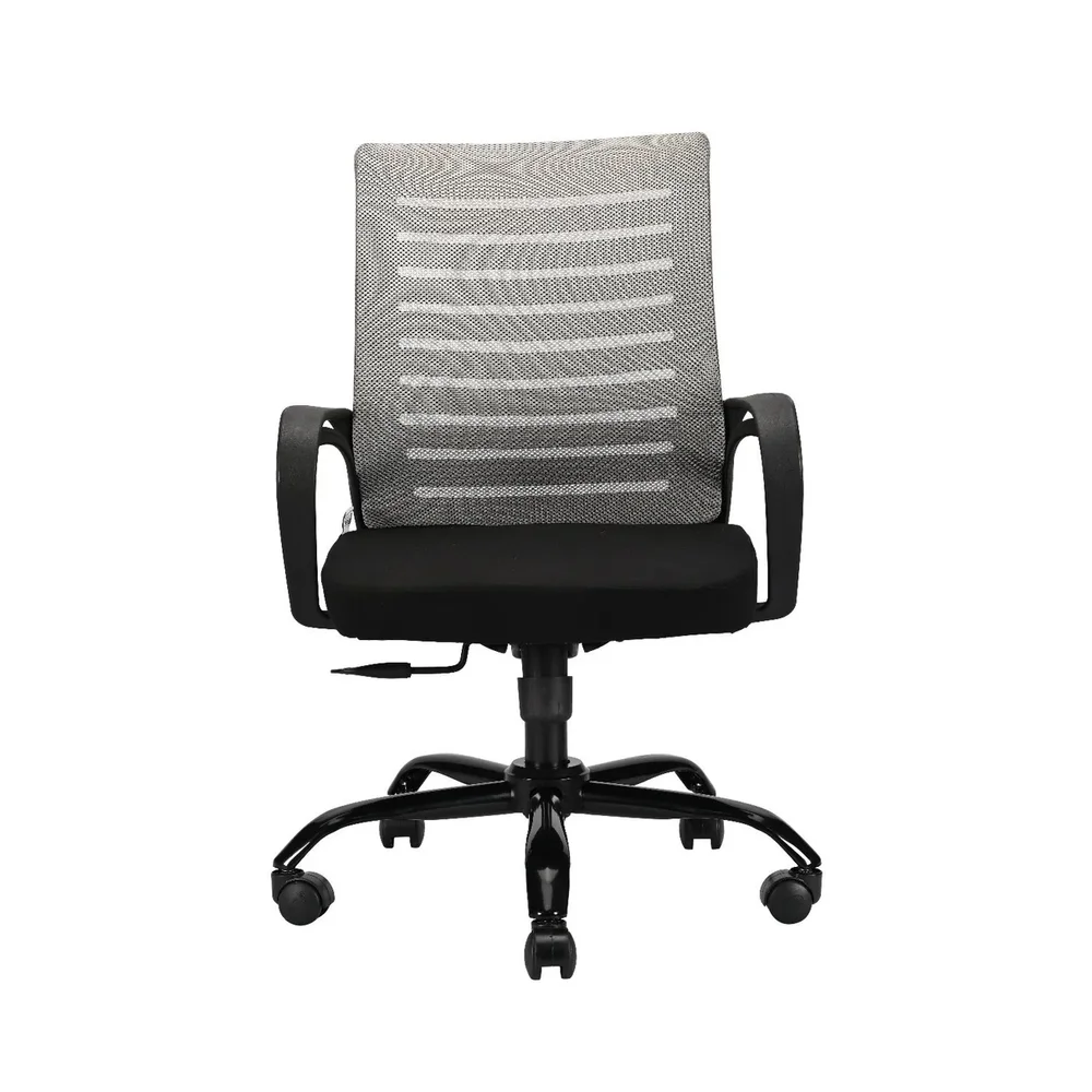 Grey Mesh Mid Back Executive Chair - Furniture & Interiors by IAFA Furniture Pvt. Ltd.