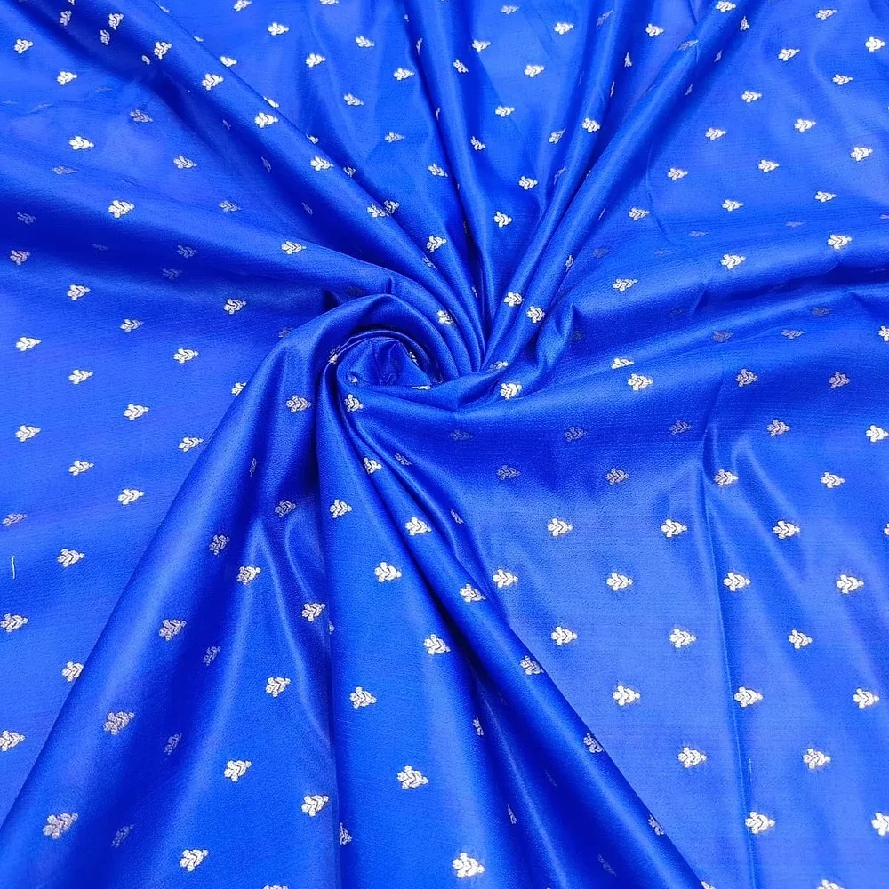 Pure Silk Handloom Brocade Fabric - Textiles & Apparel by The Weavers Museum