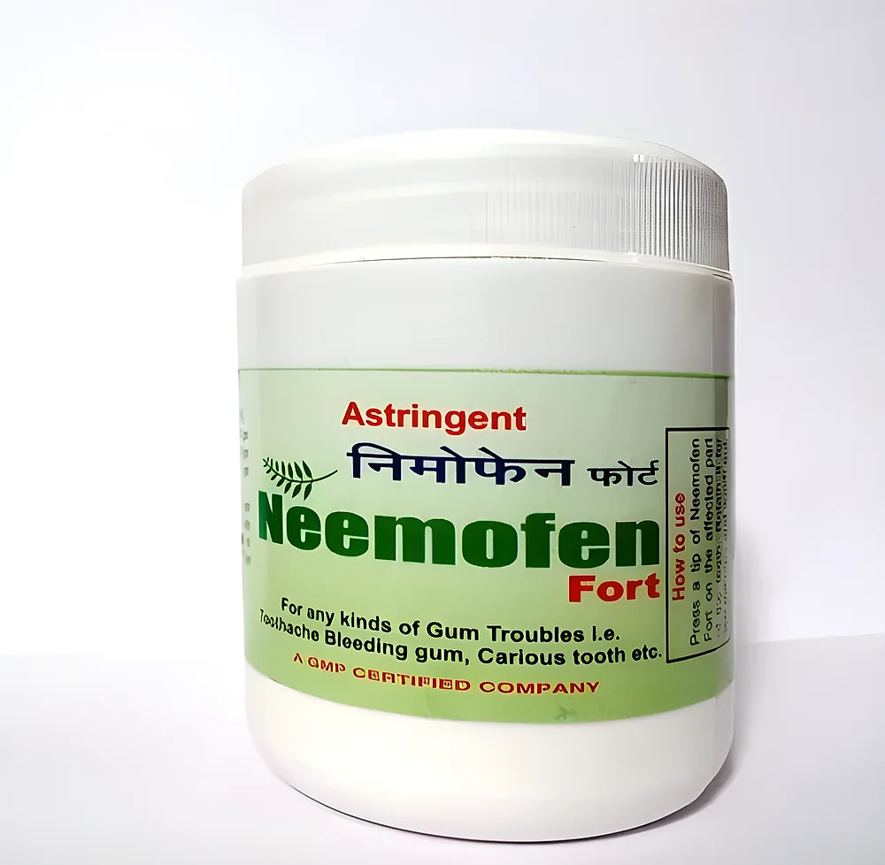 Neemofen Fort Ayurvedic Tooth Powder for Gum Care (Pack of 4) - Beauty & Personal Care by M/S. D-Fenil & Co.