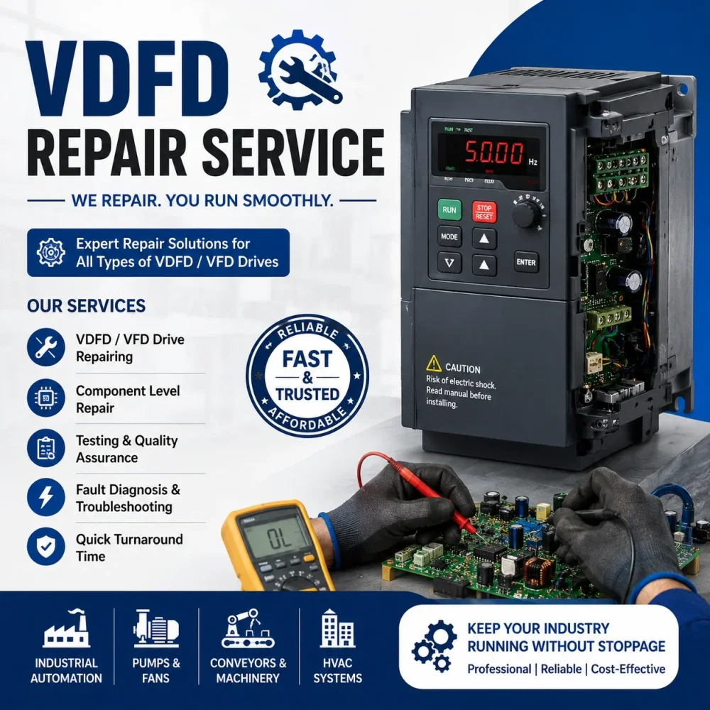 Industrial VDFD Drive Repair Service - Business & Professional Services by Digital Electronics