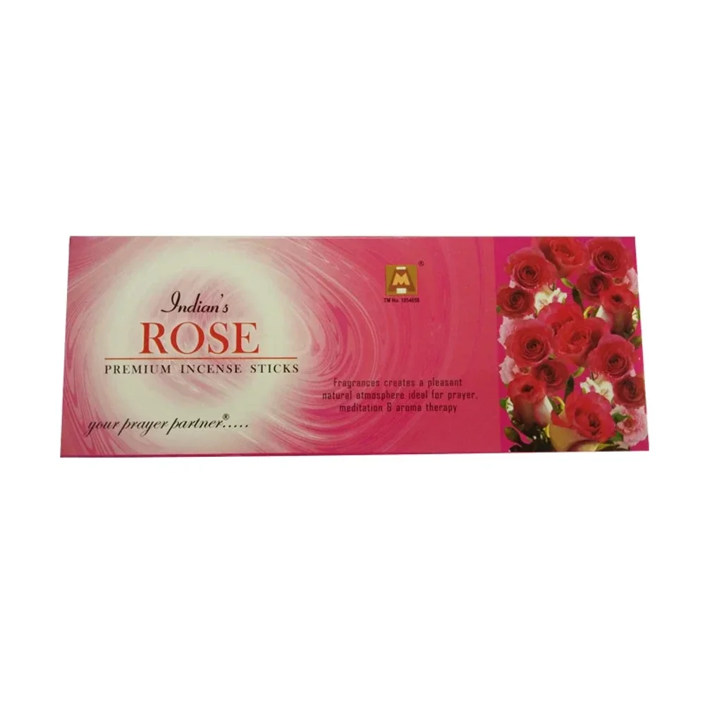 Rose Agarbatti Sticks Economy Pack - Home & Kitchen by Indian Agarbatti Manufacturers