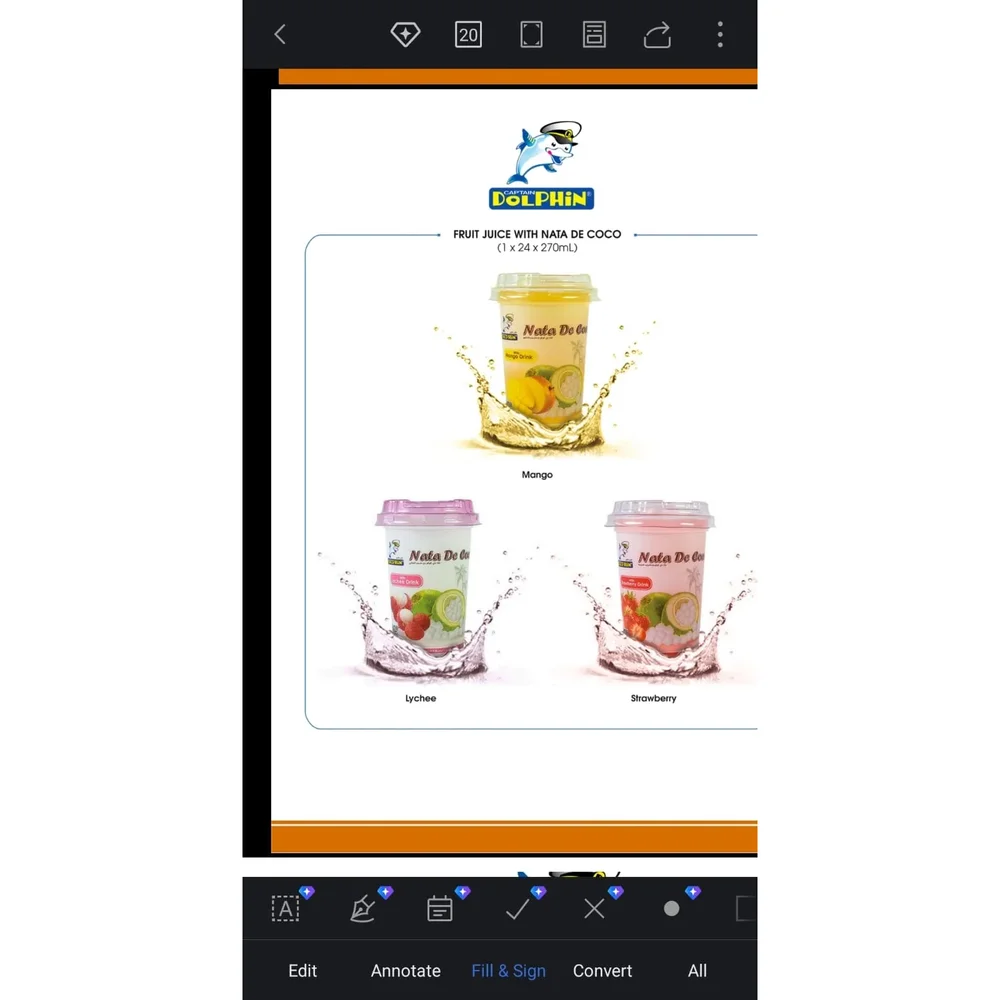 Jelly-Based Beverages with Nata de Coco - Food & Agriculture by Manjunath Enterprises