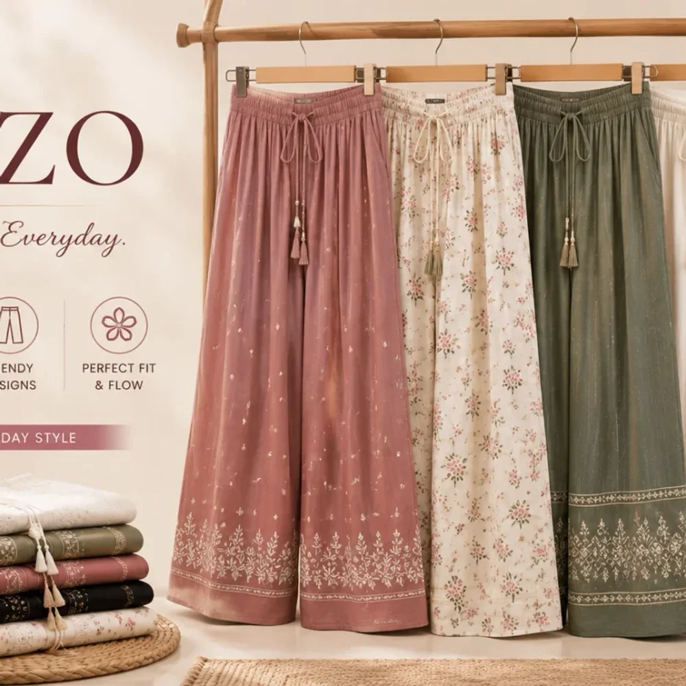 Custom Stitched Kurtis and Palazzo Pants - Textiles & Apparel by Lubna Boutique