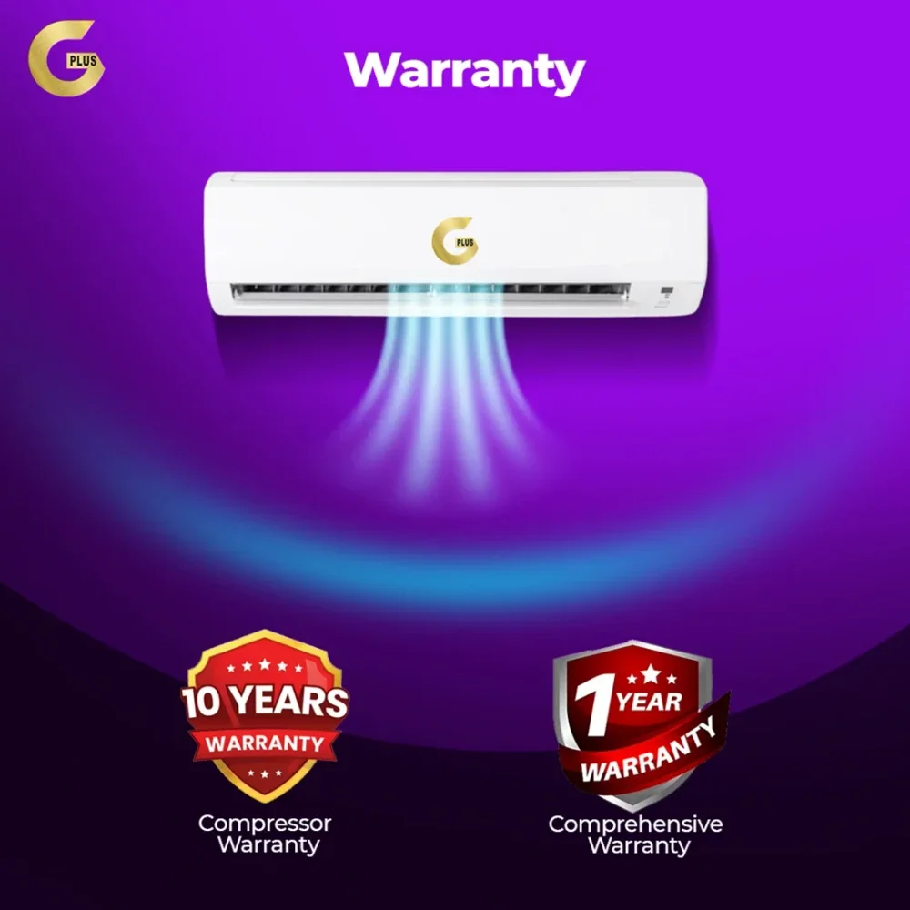 Gplus 1 Ton 2s Non-Inverter Split Air Conditioner - Electronics & Electrical by Garuda Mart India Pvt. Ltd.