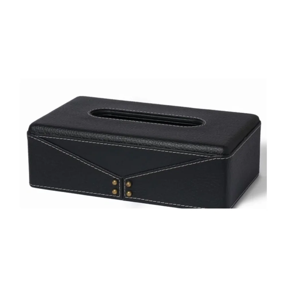 Tie Design Tissue Box - Home & Kitchen by SB Leather & Home Furnishing LLP
