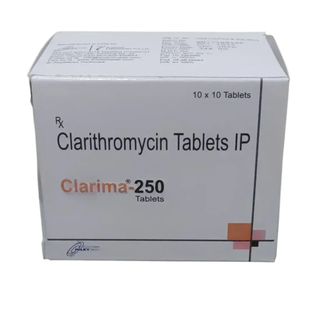 Clarithromycin 250mg Tablet - Healthcare & Medical by Eustoma Laboratories Pvt. Ltd.