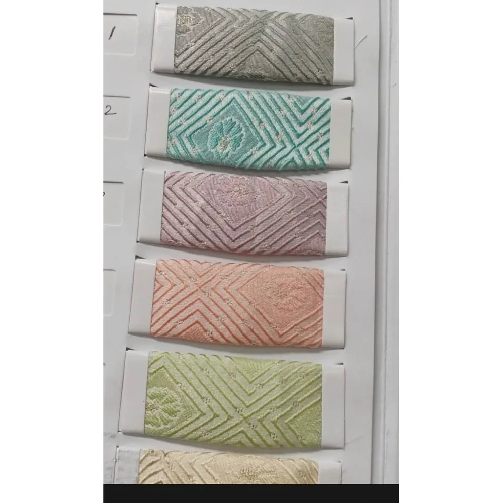 Geometric Floral Printed Fabric Rolls - Textiles & Apparel by Azzero International