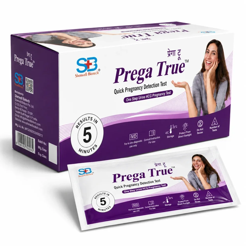 Prega True One Step Pregnancy Test Kit - Healthcare & Medical by Sherwell Biotech