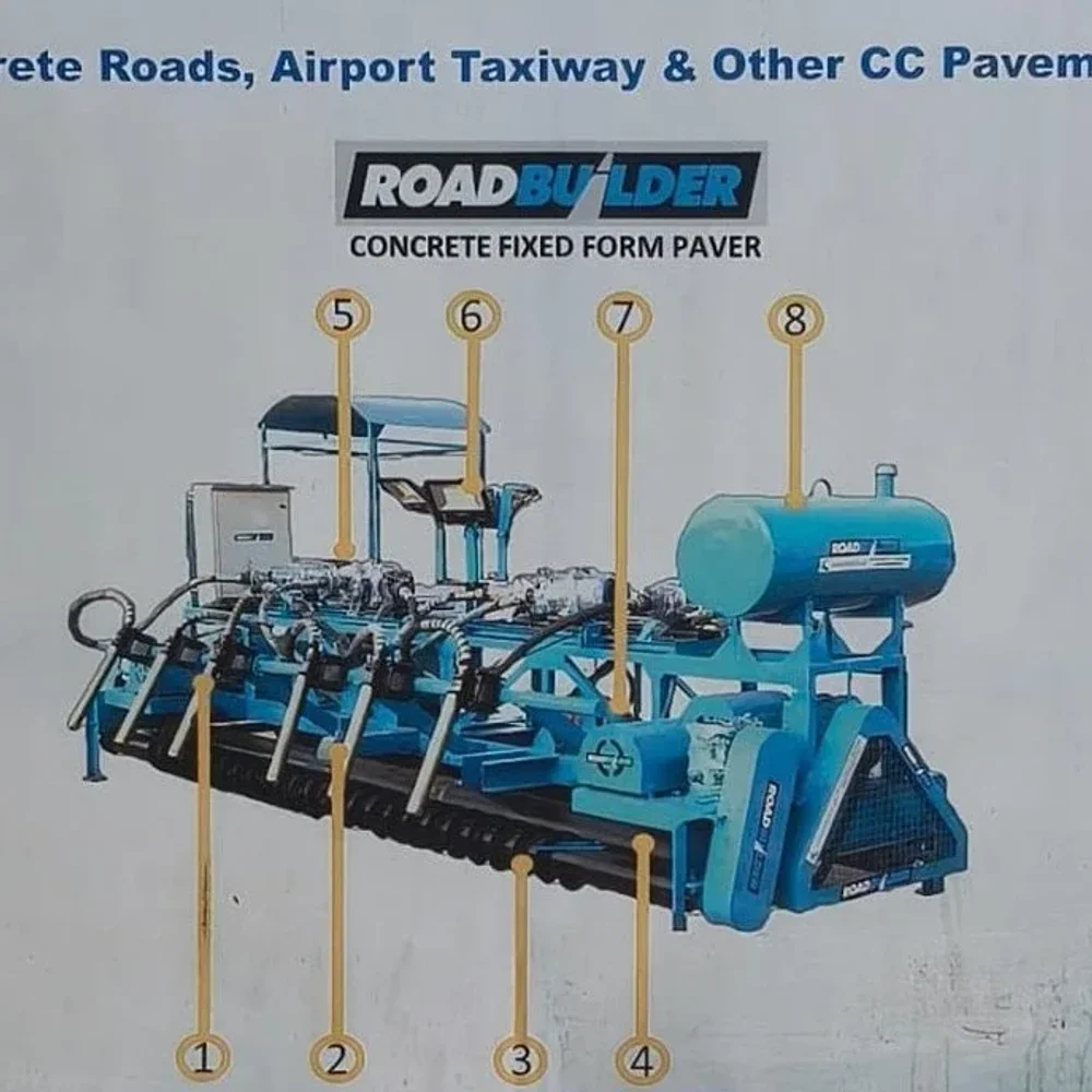 ROADBUILDER Concrete Fixed Form Paver - Machinery & Equipment by Geo Infrabuild Co. LLP