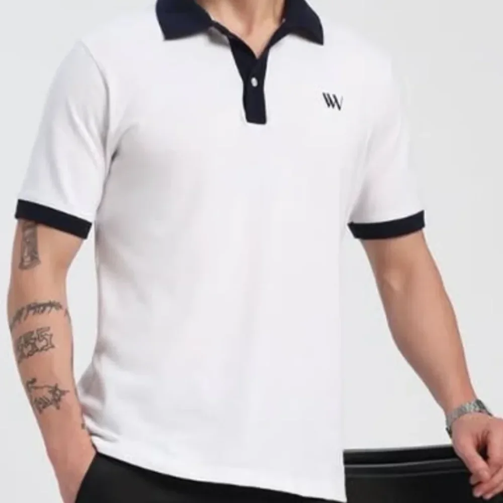 Cotton Blend Regular Fit Polo T-Shirt - Textiles & Apparel by Wildvolition Pvt. Ltd.