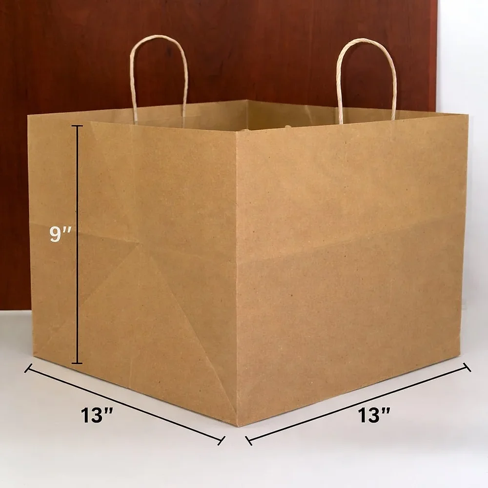 Kraft Paper Bags for Retail and Food Delivery - Packaging & Printing by Hindustan Handmade Paper Products