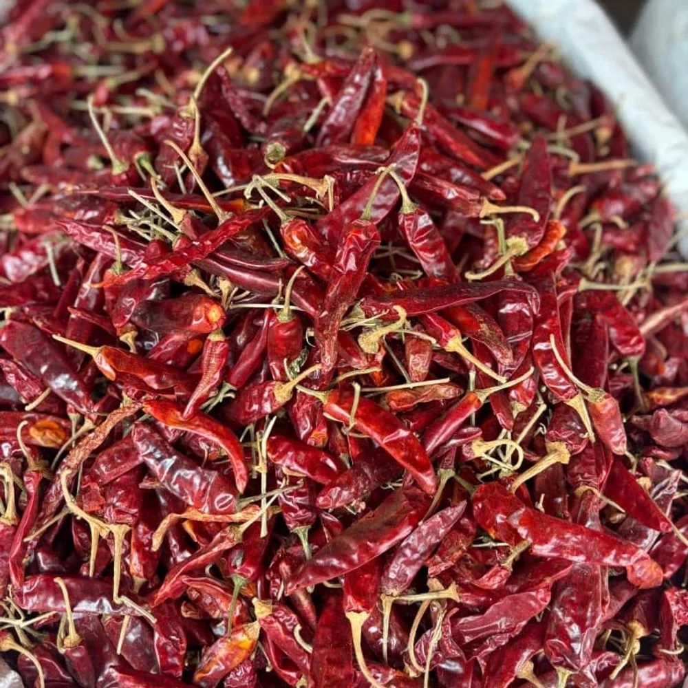 Whole Sun-Dried Red Chilies - Food & Agriculture by Crescent Agri Trading