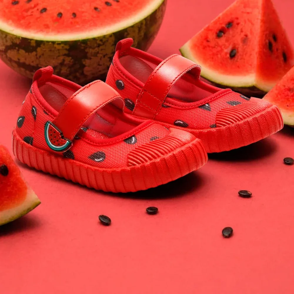 Girls Red Ballerinas Wholesale - Footwear, Bags & Leather Goods by Parmar Brothers