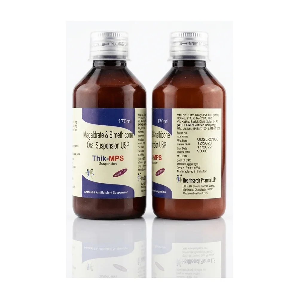Magaldrate Simethicone Oral Suspension 170ml - Healthcare & Medical by Healthserch Pharma LLP