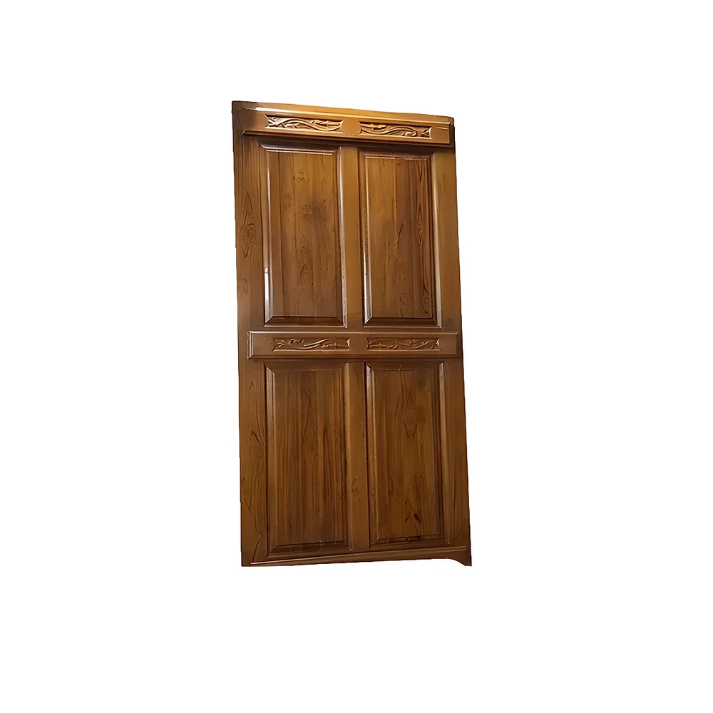 Panelled Teak Wood Single Door - Construction & Building Materials by Diya Ply Lam Decor