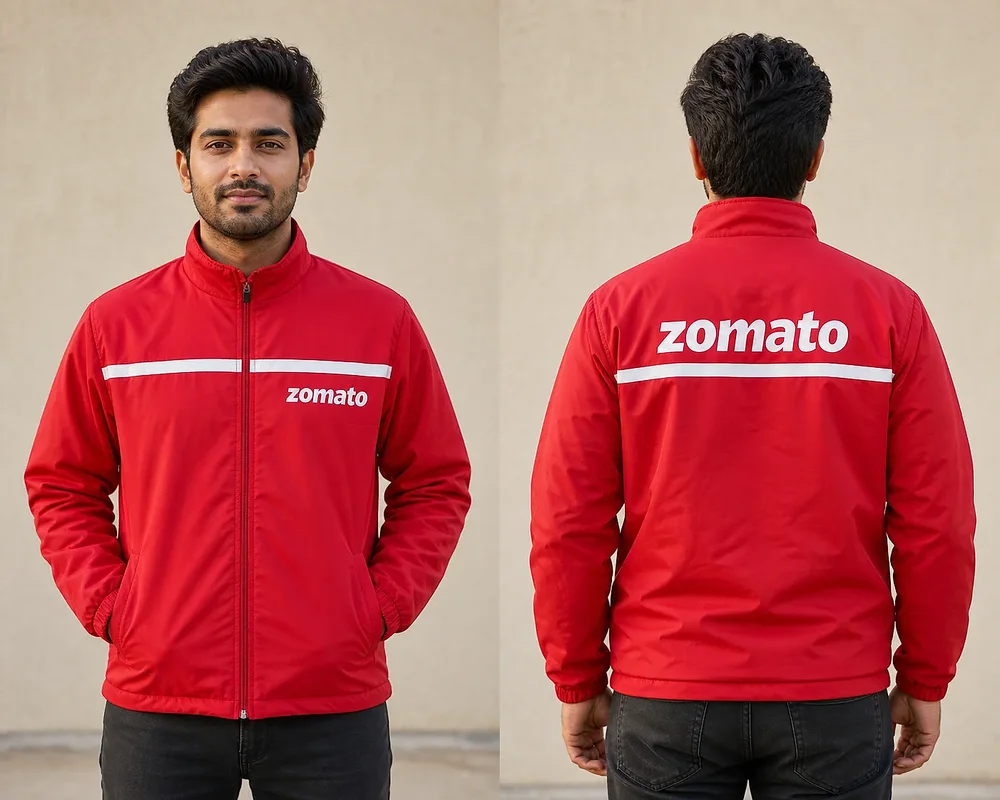 Zomato Windcheater Jacket - Textiles & Apparel by T.S International
