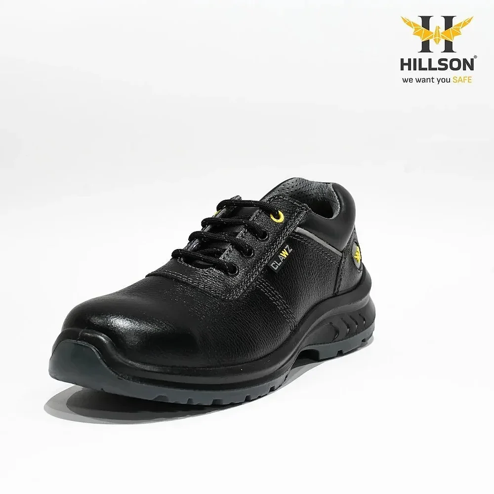 Hillson Clawz CL 02 Black Low-Ankle Steel Toe Safety Shoes - Industrial Supplies & Tools by Shravan Industrial Solutions
