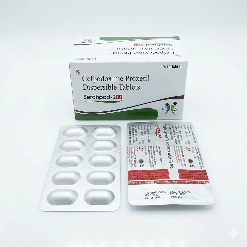 SERCHPOD 200 Cefpodoxime Proxetil Tablet - Healthcare & Medical by Healthserch Pharma LLP