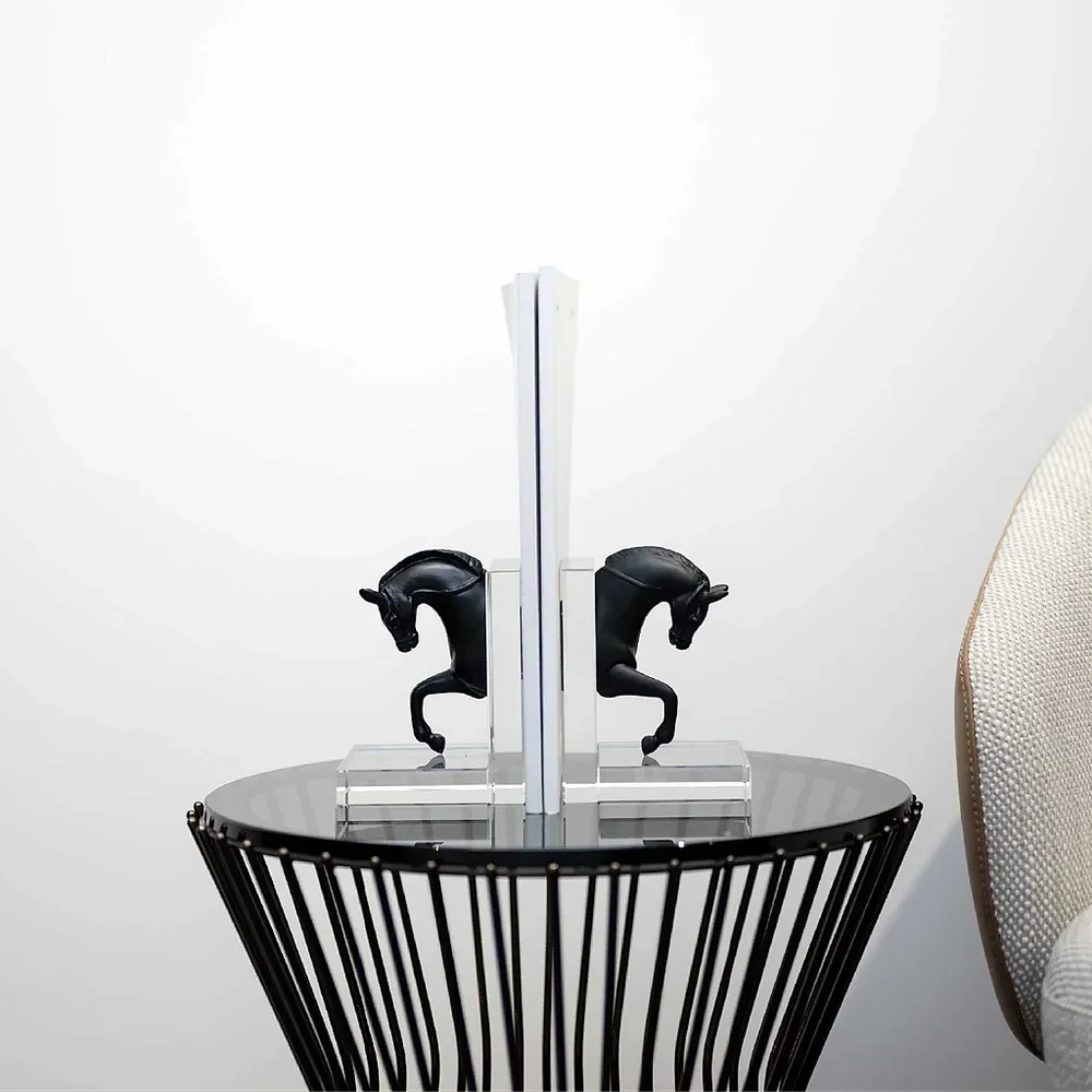 Animal Design Bookend Set - Home & Kitchen by Wooden Owl Design Pvt. Ltd.
