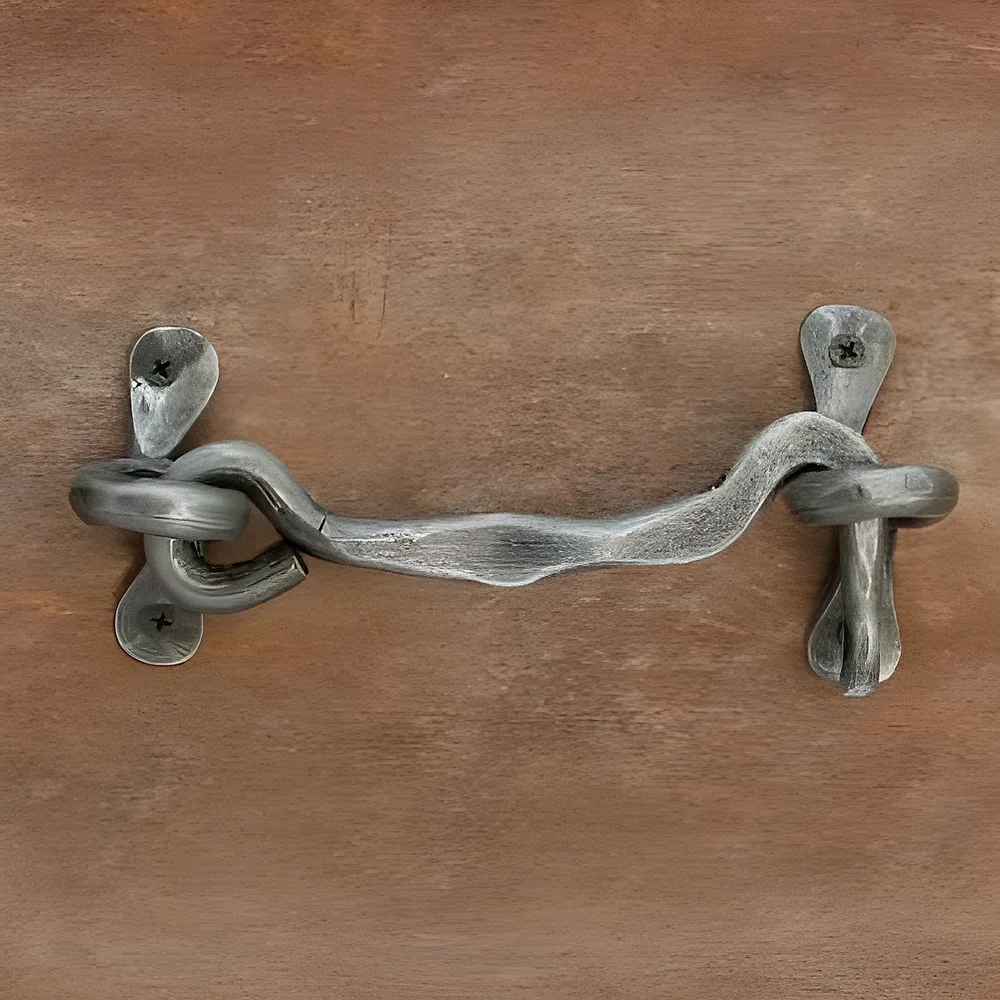 Hand Forged Iron Hardware Iron Gate Hook MS-43 - Metals & Alloys by The Hardware Hut