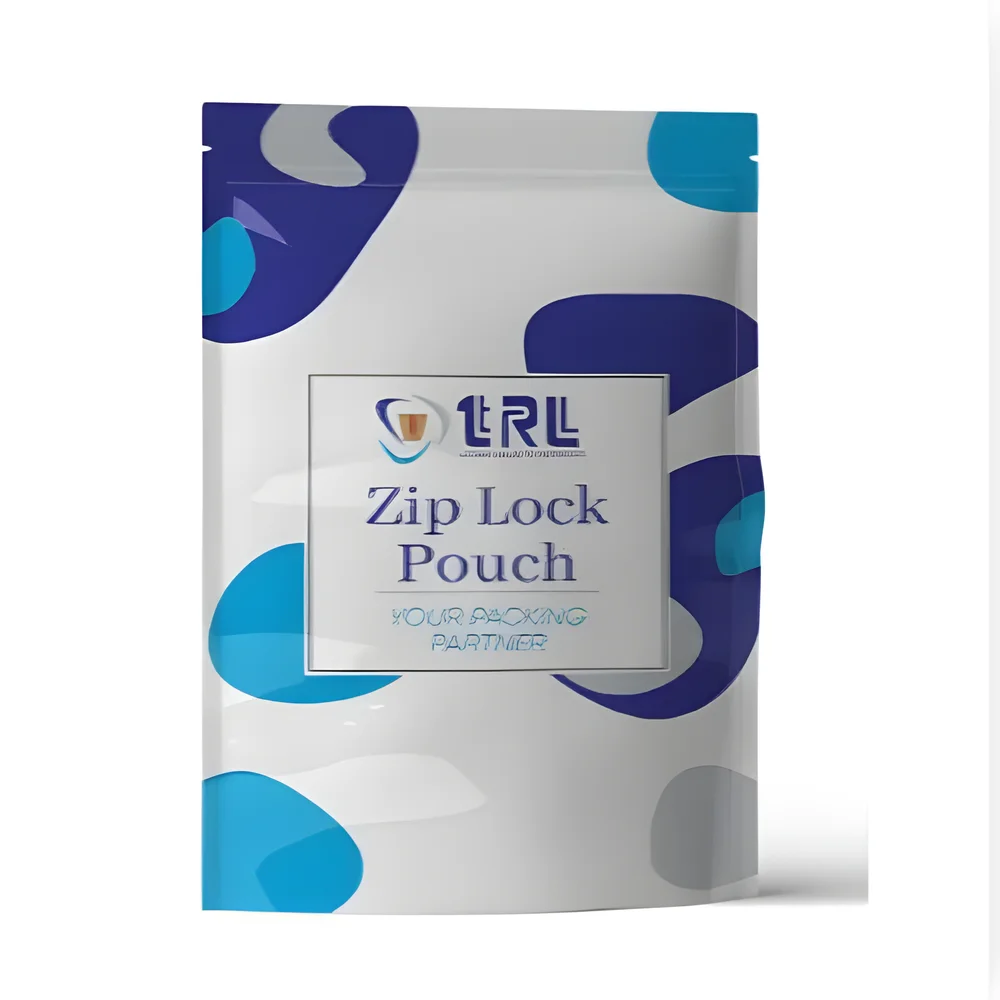 Custom Printed Zipper Stand Up Pouches - Packaging & Printing by Tirumala Roto Lam Pvt. Ltd.