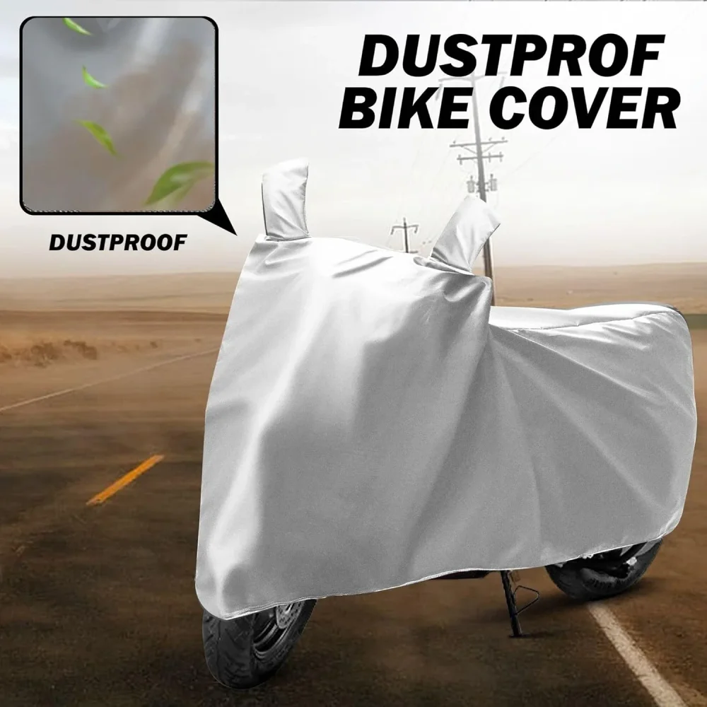 Rainproof Scooty Cover (UV Rays,Dustproof,Whetherproof) Silver - Automotive & Transport by Worldlookenterprises