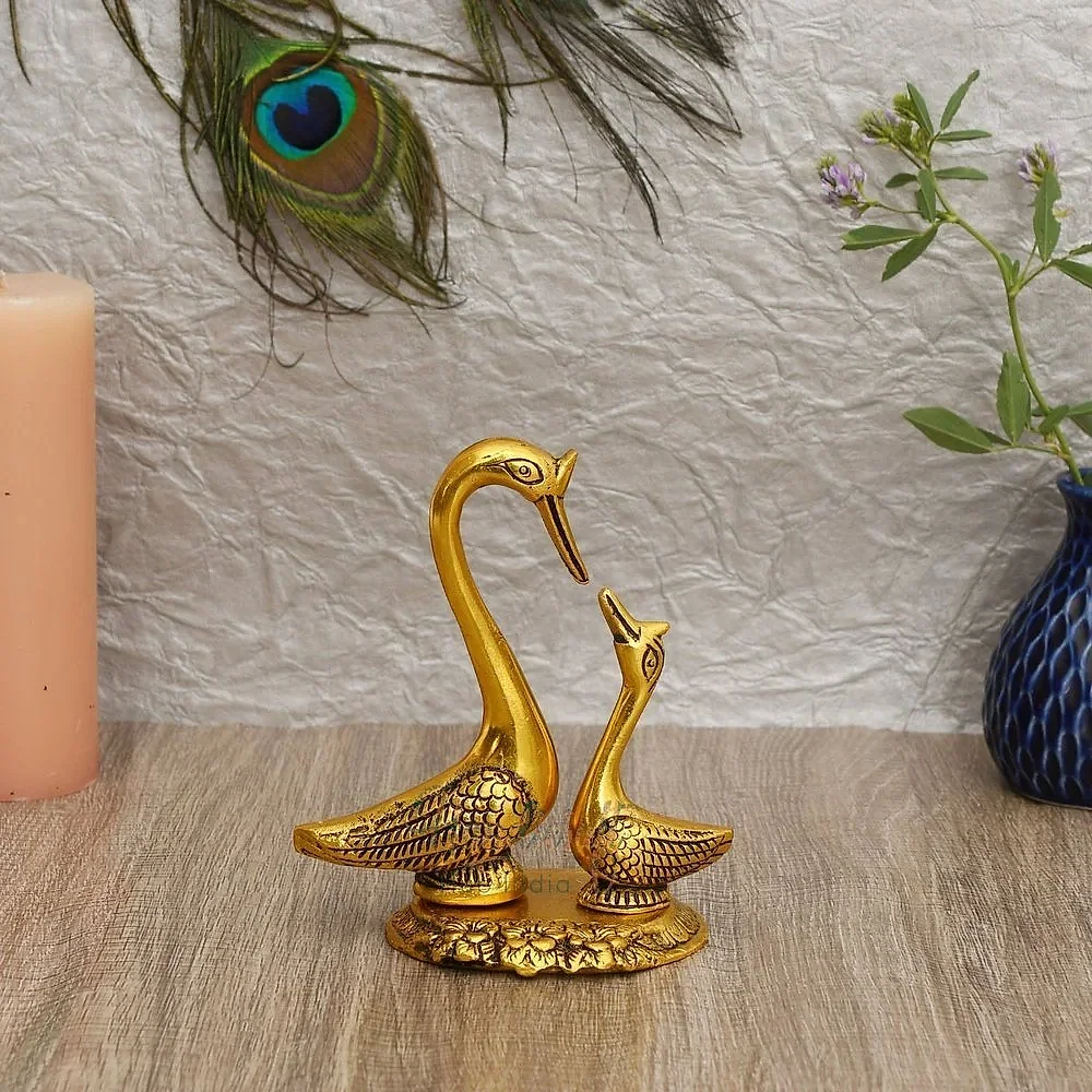 Golden Aluminium Animal Statue - Home & Kitchen by Lav Craft