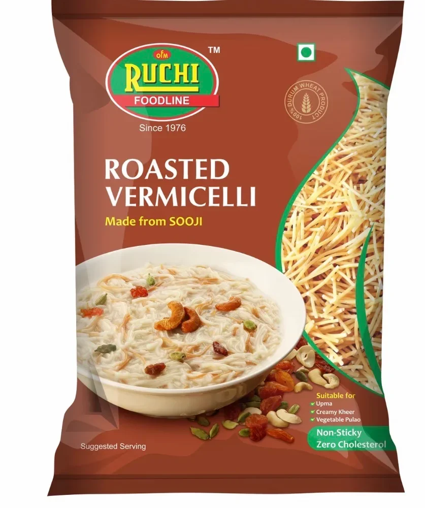 RUCHI Roasted Semolina Vermicelli - Food & Agriculture by Om Oil & Flour Mills Ltd.