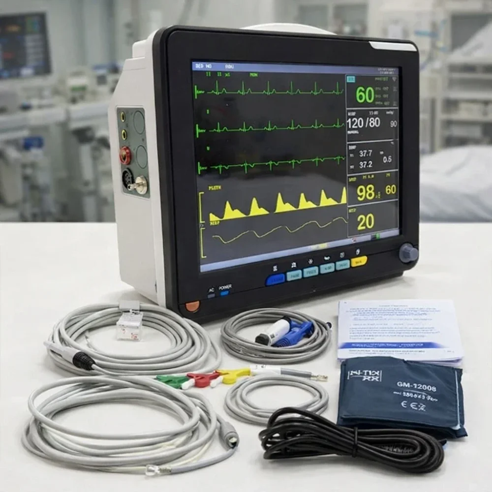 EMPIRIC HEALTHCARE EH1012 5-Parameter Multipara Monitor - Healthcare & Medical by Empiric Healthcare