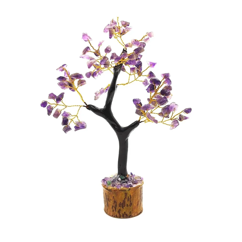Amethyst Gemstone Tree - Home & Kitchen by Zairish Global