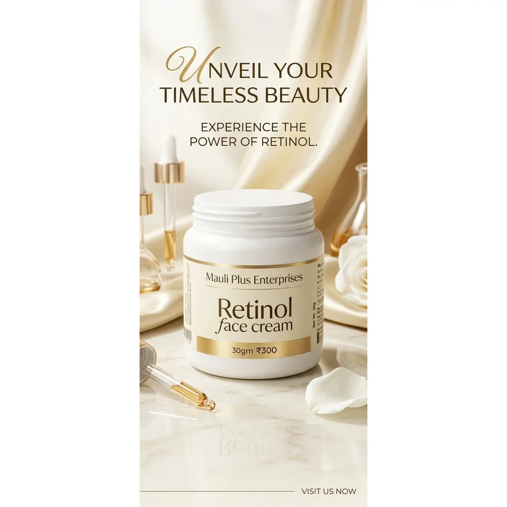 Retinol Anti-Aging Face Cream - Beauty & Personal Care by Mauli Plus Enterprises