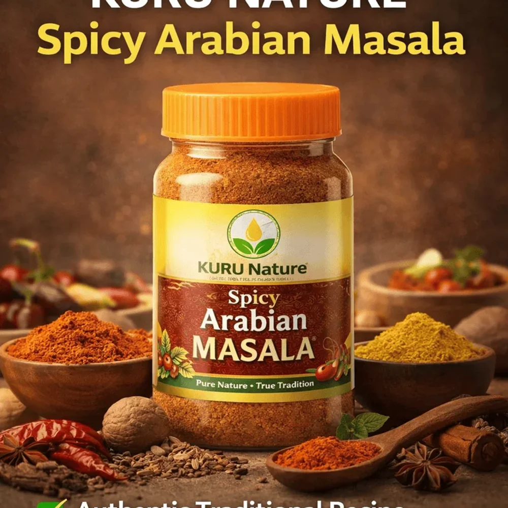 Premium Arabian Masala Powder - Food & Agriculture by Bakkiya Organic Product