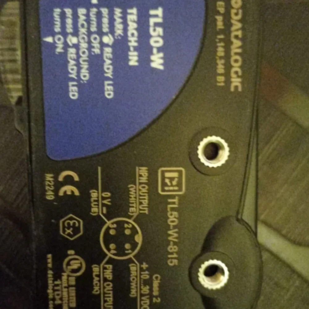 Datalogic Tl50-w-815 Color Mark Sensor - Electronics & Electrical by Dhanyashree Automation