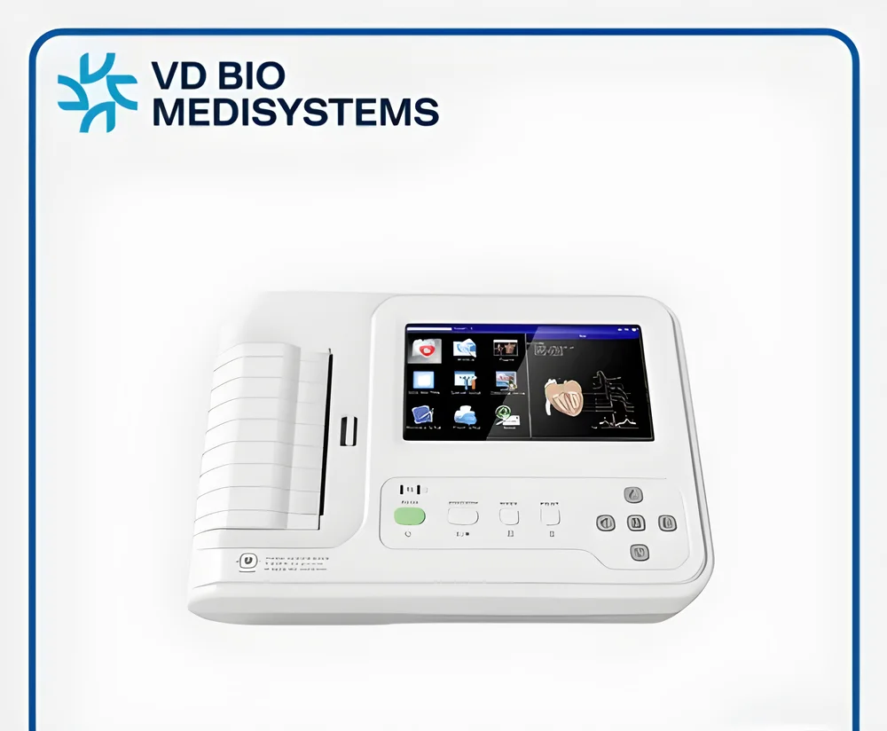 Contec Six Channel Thermal Array ECG Machine CMS600G - Healthcare & Medical by VD Bio Medisystems