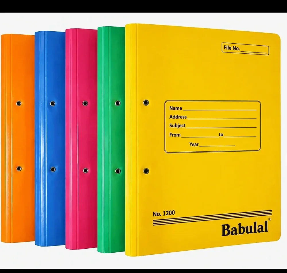 Legal Size Virgin Pulp Board Files - Paper & Stationery by Babulal Hiralal Sons