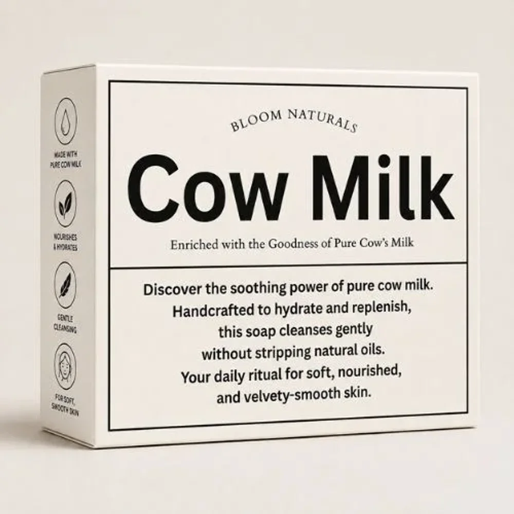 Milk Cream Bar Soap - Beauty & Personal Care by Bloom Naturals