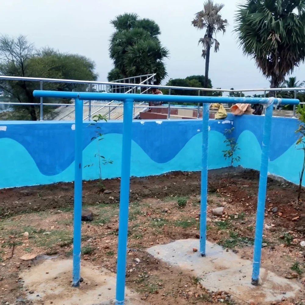 NAC Outdoor Iron Parallel Bars - Sports, Toys & Games by Nac Industries