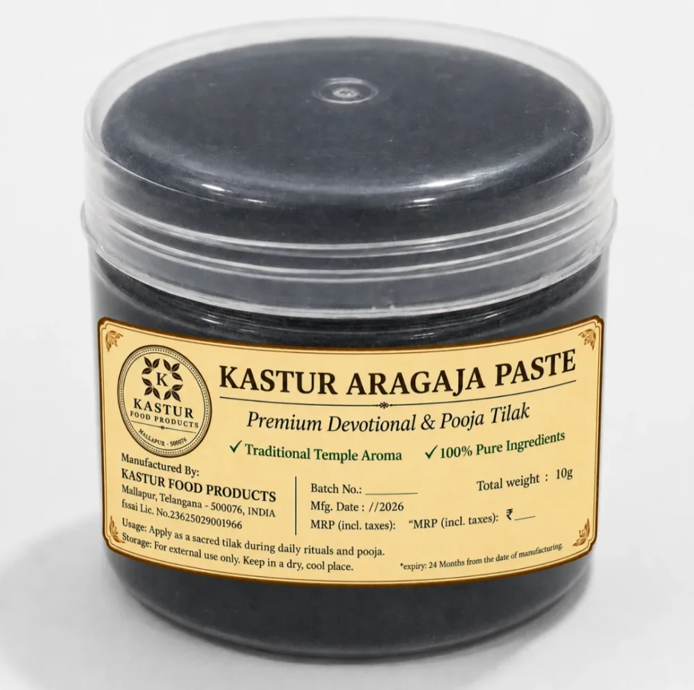 Ayurvedic Herbal Paste with Saffron and Sandalwood - Home & Kitchen by Kastur Food Products