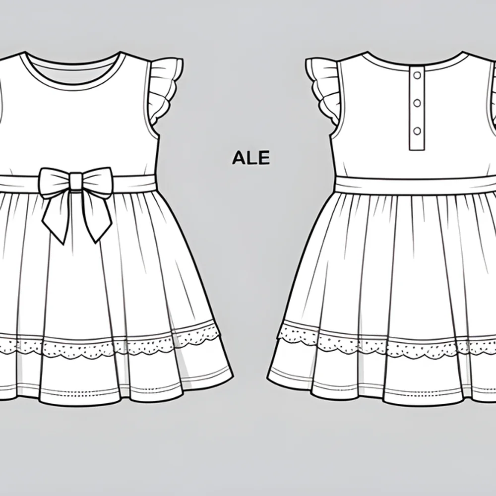 Baby Frock Stitching Service - Business & Professional Services by A Lagishetty Enterprise