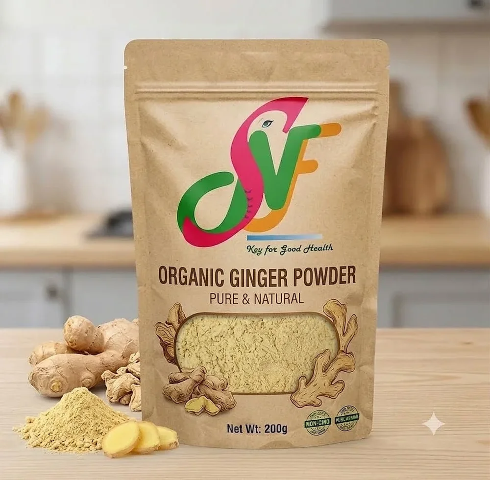 Organic Dry Ginger Powder - Food & Agriculture by Sree Nutritive Food Products