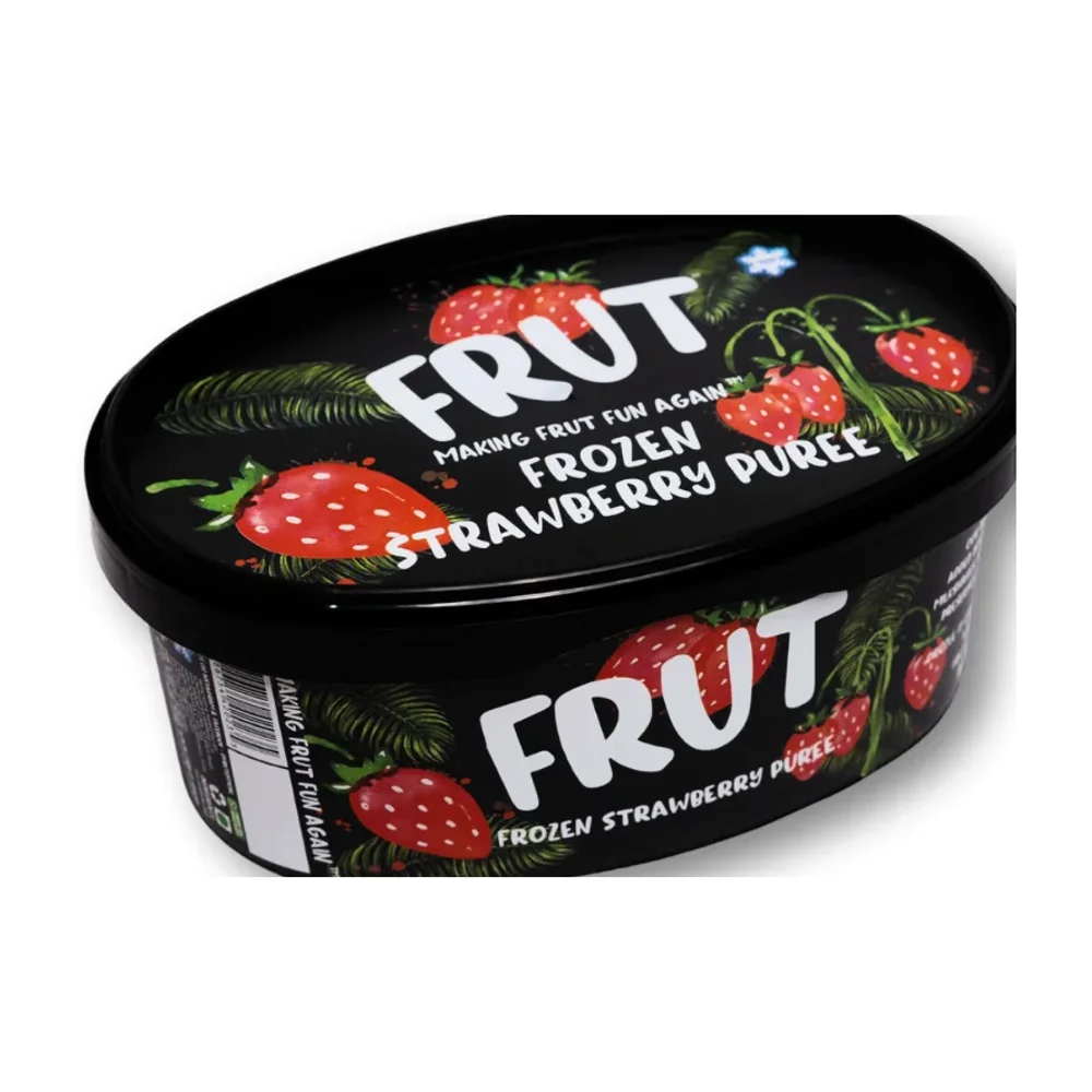 FRUT Frozen Strawberry Puree 1kg - Food & Agriculture by Sumukham Enterprise LLP