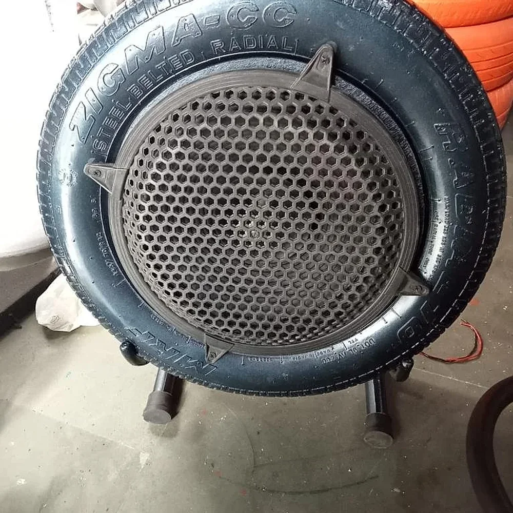 UFI Subwoofer Tyre Speaker System - Electronics & Electrical by Upcycle Furnishing India