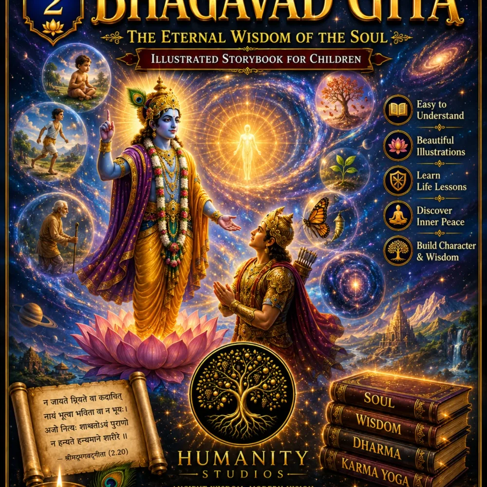 Bhagavad Gita for Kids Volume 2 Illustrated Storybook - Sports, Toys & Games by Humanity Studios