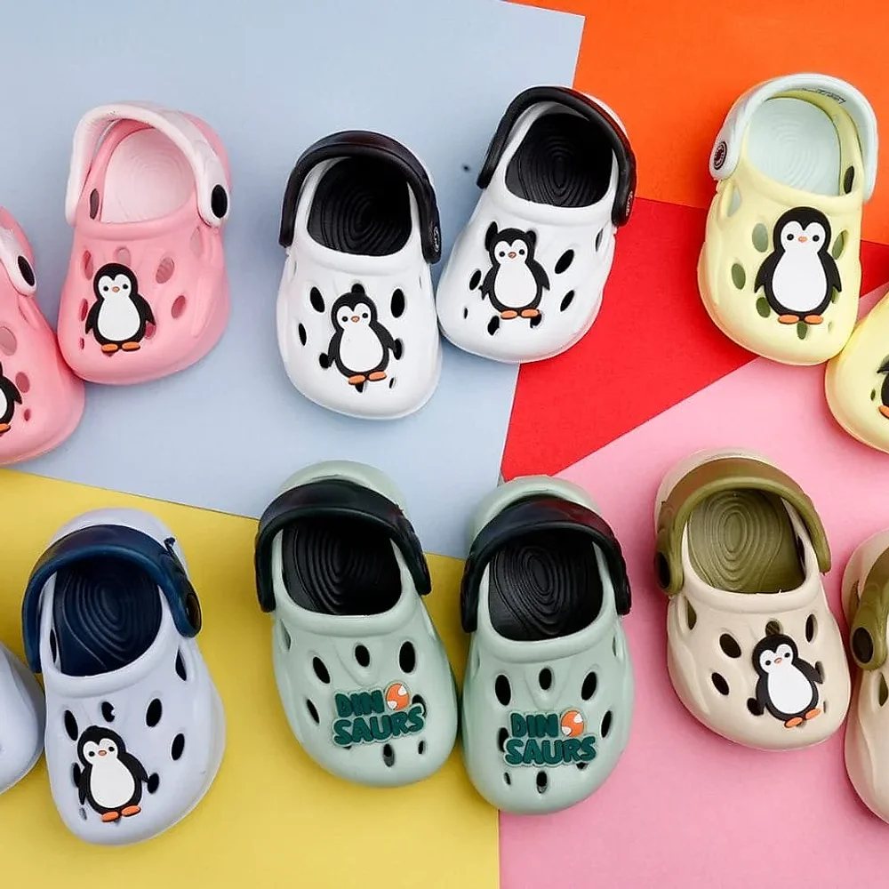 Unisex Kids EVA Back Strap Clogs - Footwear, Bags & Leather Goods by Shree Anant International