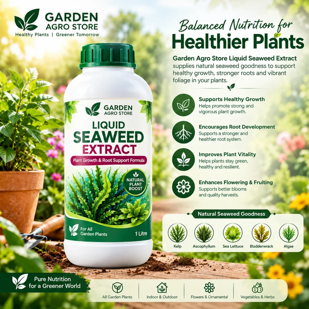 Liquid Seaweed Extract Fertilizer - Food & Agriculture by Vigyat Chemicals Co.