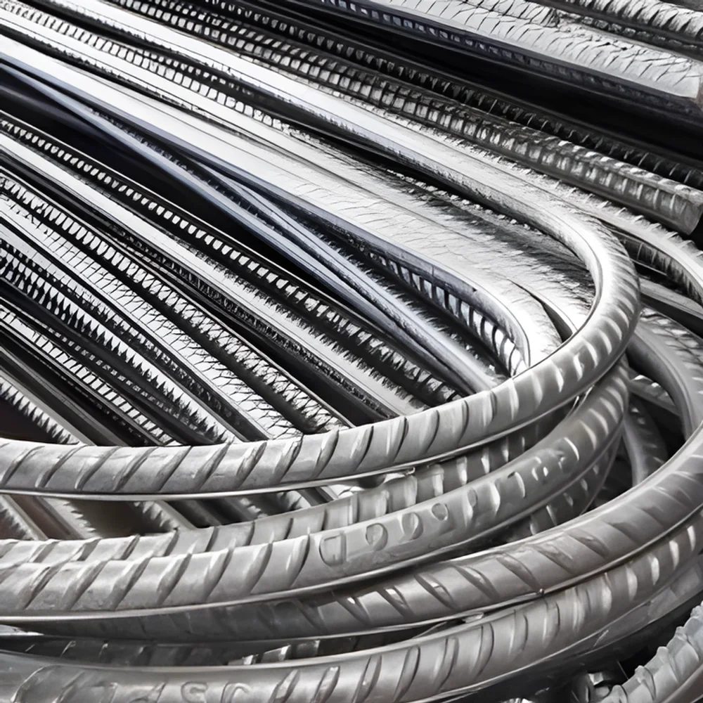 Fe 500D TMT Steel Bars for Construction - Construction & Building Materials by JD Tech Industries